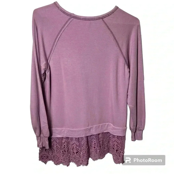 Rewind women's  blouse-tunic purple  size Medium - Picture 2 of 8